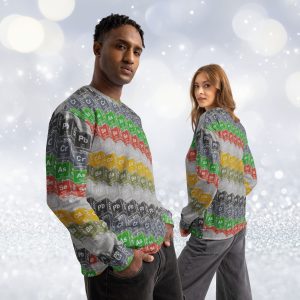heavy metals periodic table sweatshirt chemistry theme